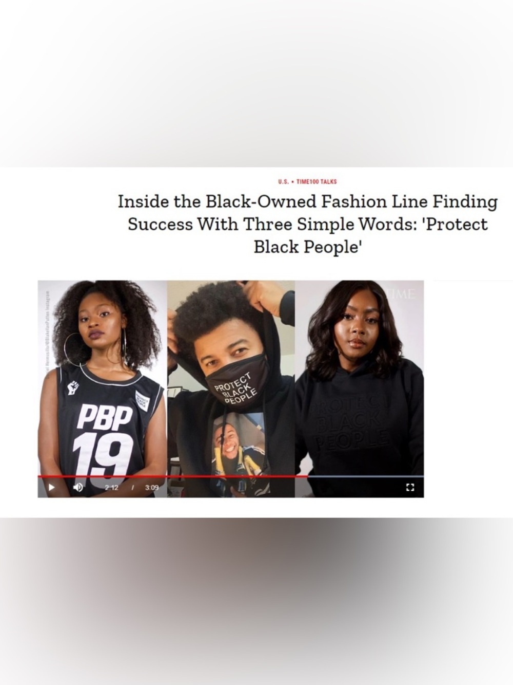 “Protect Black People” Face Mask